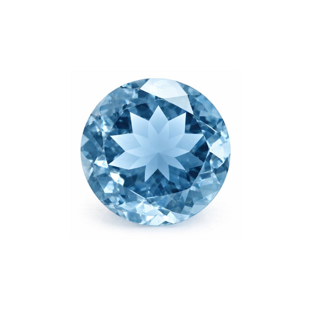 Flawless Aquamarine Stud Earrings | March Birthstone