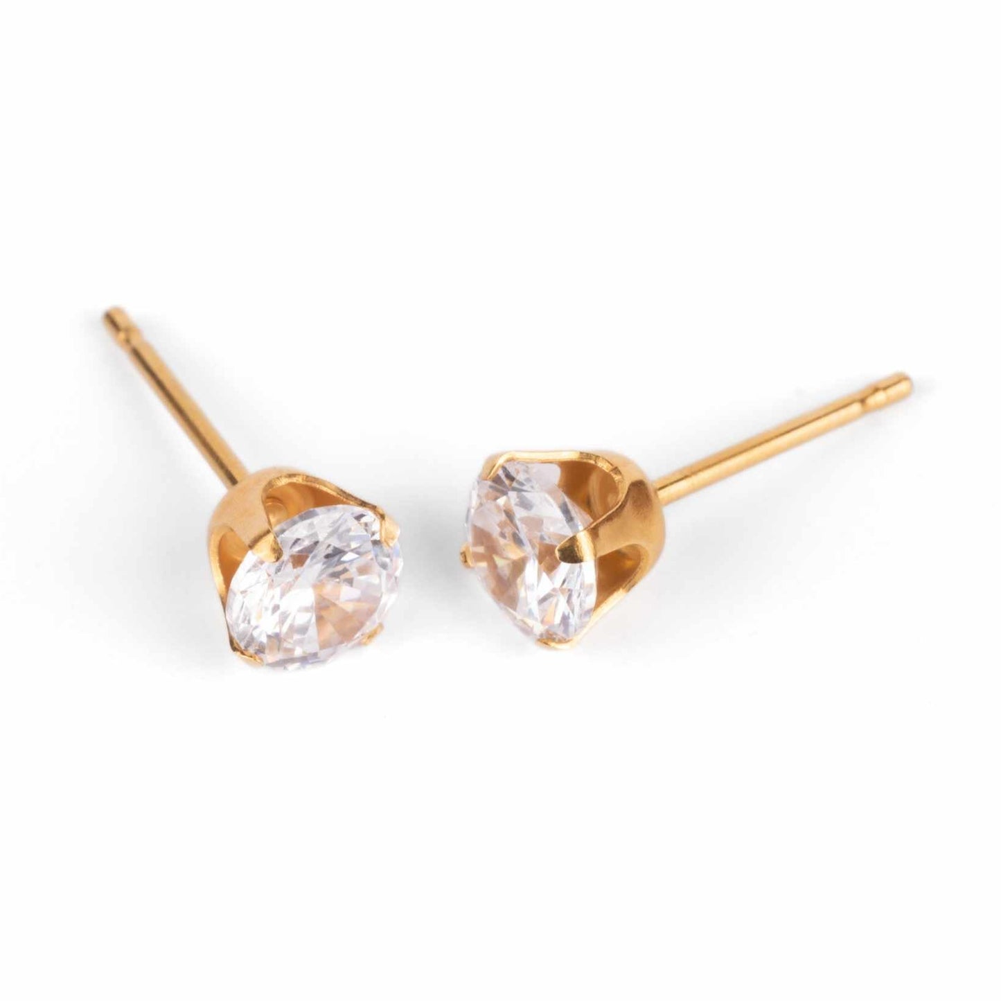 5mm Flawless Crystal Stud Earrings