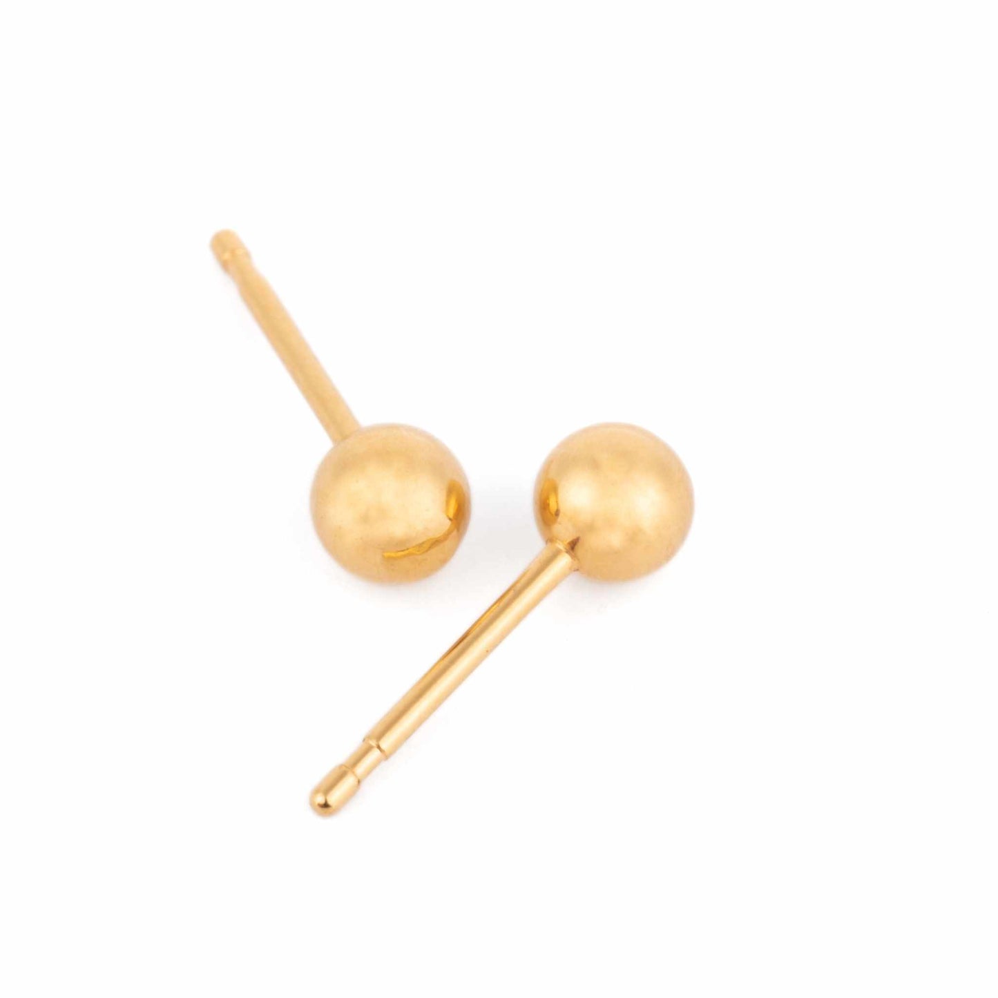 4mm Ball Stud Earrings