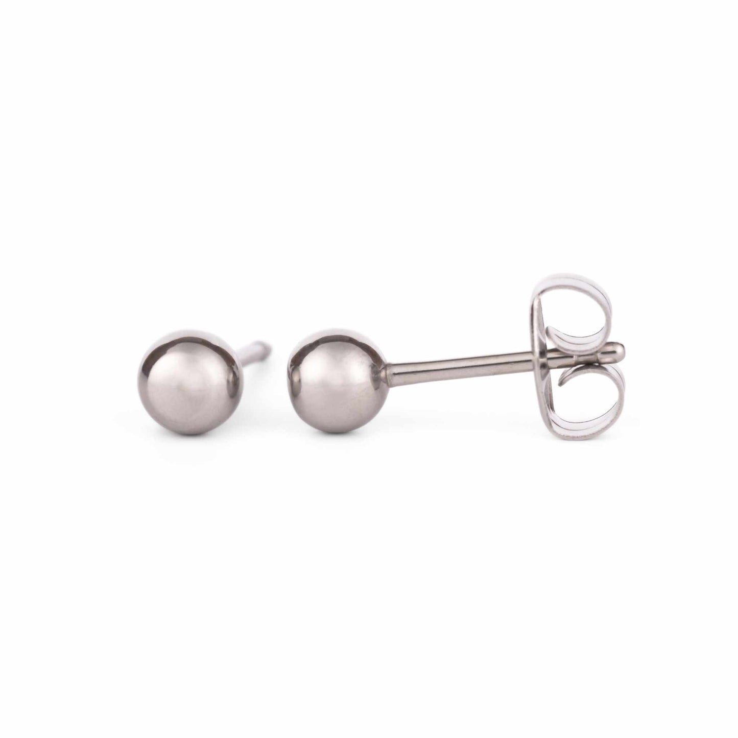 4mm Ball Stud Earrings