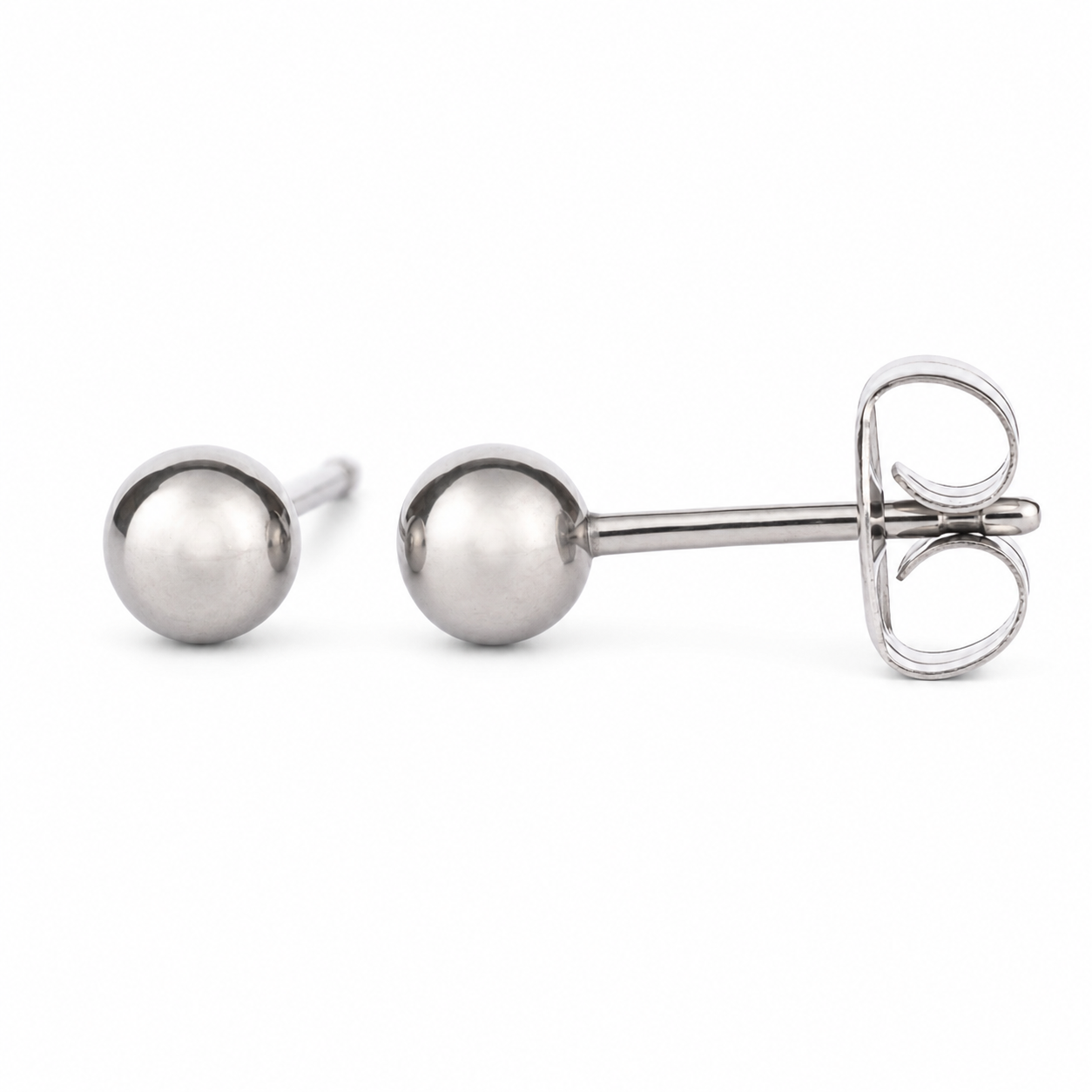4mm Ball Stud Earrings | Surgical Steel