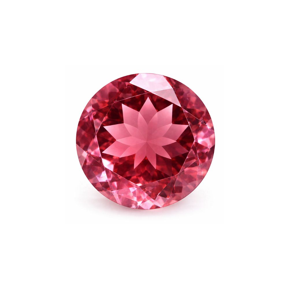 Flawless Rose Zircon Stud Earrings | October Birthstone